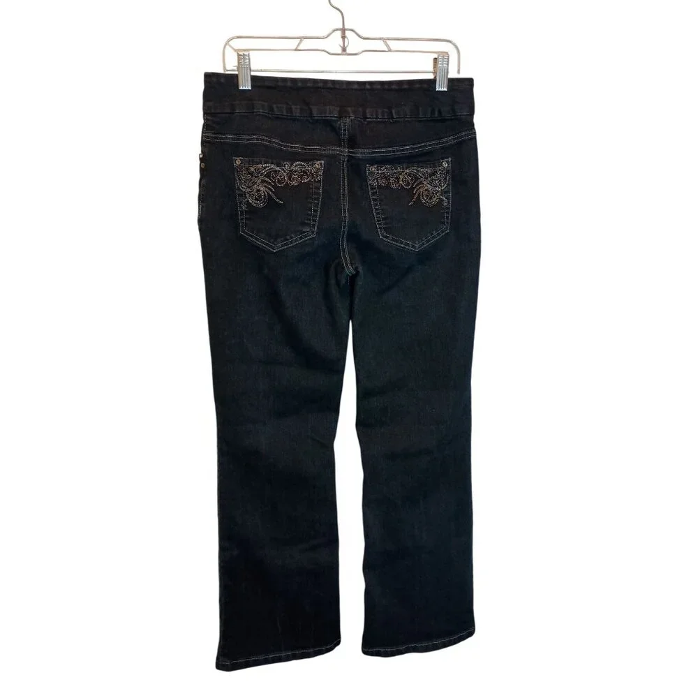 Reitmans Jeans Black Women's Sz. 11 - Picture 2 of 7